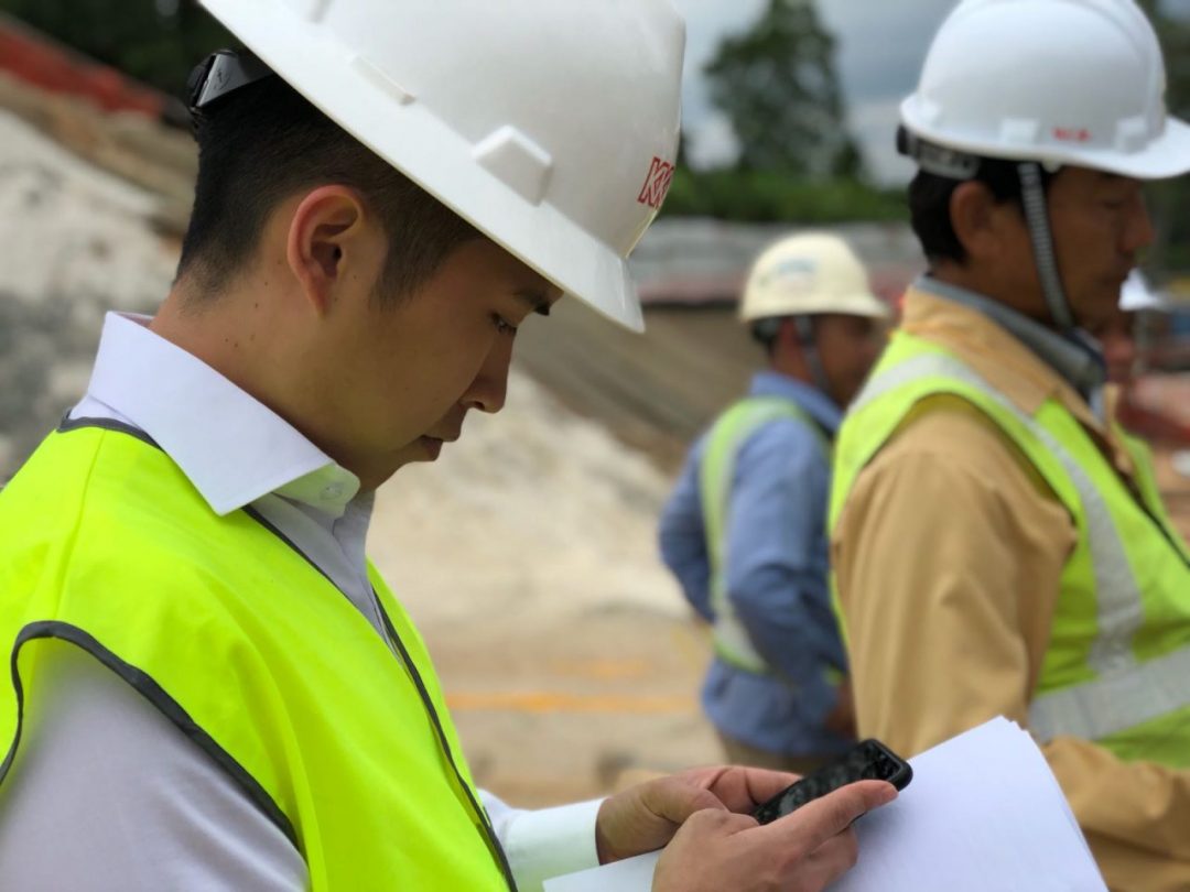 KKL Project Managers Busy Onsite